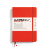 LEUCHTTURM1917 369785 Notebook Medium (A5), Hardcover, 251 Numbered Pages, Lobster, Ruled